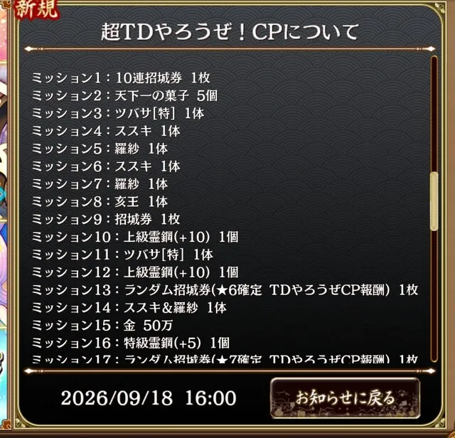 超TDコラボミッションが相変わらず!どこまでクリアしたか分からん問題の参考画像 - わんにゃんランド - アイギス攻略まとめ & DB